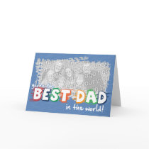 Best Dad in the World Customizeable Card