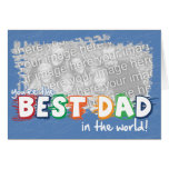 Best Dad in the World Customizeable Card