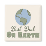 Best Dad On Earth Magnet