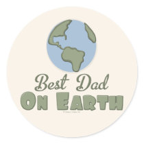 Best Dad On Earth Stickers
