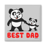 This cute panda bear is holding hands with his panda baby. This makes a great gift for all the best dads in the world. This is your change to give your father something really cute and special.
