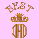 Best Dad embroidered shirts