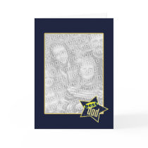 Best Dad Star photo frame (tall) cards