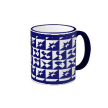 Best Dad Wild Text in Blue Mugs