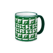 Best Dad Wild Text in Green Coffee Mug