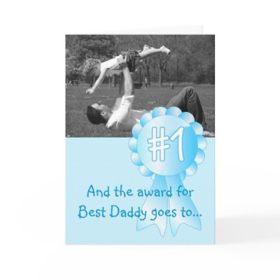 Best Daddy Award (Blue) Cards by camolove