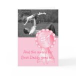 Best Daddy Award (Pink) cards
