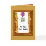 Best Daddy Medal Card