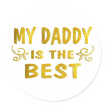 Best Daddy Sticker
