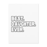 Best Daughter Ever Post Card