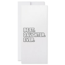 Best Daughter Ever Personalized Rack Card