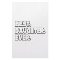 Best Daughter Ever stationery by Daughter_Shirts Best Daughter Ever stationery