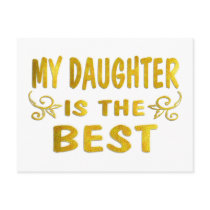 Best Daughter postcards