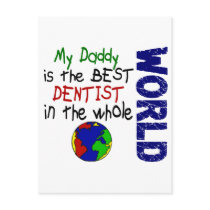Best Dentist In World 2 (Daddy) Post Cards