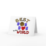 Best Dog Dad in the World Gifts - Father's Day Cards