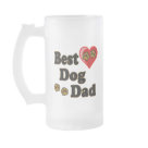 glass_mug - Get your Dog Dad merchandise here. We will be adding lots of designs to this section, so please check back often.

Do you know the world's Best Dog Dad? Maybe YOU are the World's Best Dog Dad? Well, now you can get special custom Dog Dad t-shirts, mugs, stickers, buttons, magnets and more. Check out our gallery and even customize the items you want by moving the image around and adding a name!
