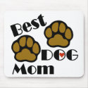 Best Dog Mom Computer Mousepad