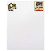 Best Dog Mom Dog Lover Gifts letterhead by CatnDog Best Dog Mom Dog Lover Gifts letterhead