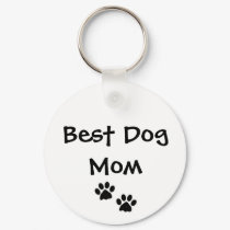 Best Dog Mom Keychain by j9sk9s Best Dog Mom Keychain