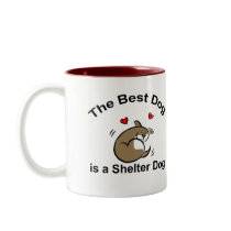 Best Dog Shelter Dog mugs