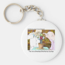 Best-Dressed Cactus Funny Gifts & Collectibles Keychain