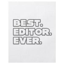 Best Editor Ever Personalized Flyer