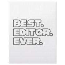 Best Editor Ever letterhead