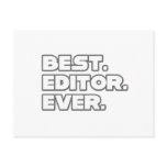 Best Editor Ever Postcard