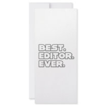 Best Editor Ever rack cards by Editor_Shirts Best Editor Ever rack cards