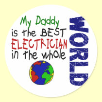 Best Electrician In World 2 (Daddy) stickers
