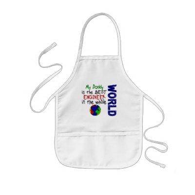 Best Engineer In World 2 (Daddy) Apron by professiongifts