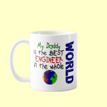 Best Engineer In World 2 (Daddy) mugs