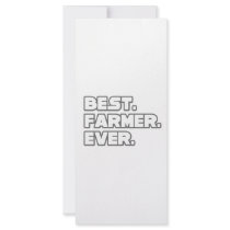 Best Farmer Ever rack cards by Farmer_Shirts Best Farmer Ever rack cards