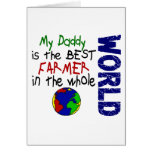 Best Farmer In World 2 (Daddy) Greeting Card