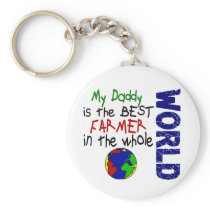 Best Farmer In World 2 (Daddy) Keychains