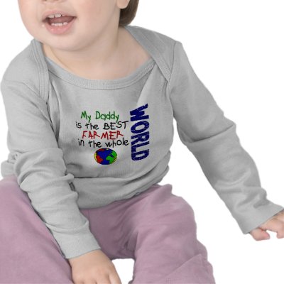 Best Farmer In World 2 (Daddy) Tee Shirt by professiongifts