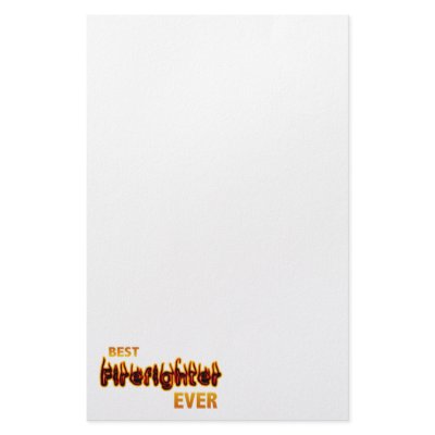 Best Firefighter Ever Stationery by anitavalleart