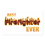 Best Firefighter Ever Rectangle Sticker