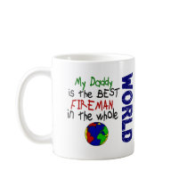 Best Fireman In World 2 (Daddy) mugs by professiongifts Best Fireman In World 2 (Daddy) mugs
