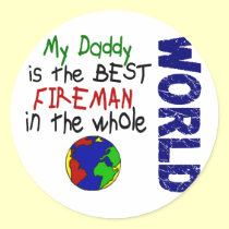 Best Fireman In World 2 (Daddy) stickers
