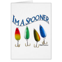 Best Fishing Baits for Bass and other fish Greeting Card