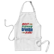 Best Fishing Grandpa Ever! aprons