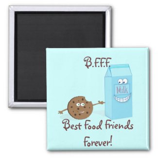 Best Food Friends Forever Magnet magnet