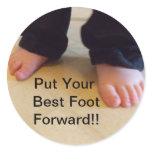 Best Foot Forward Stickers stickers