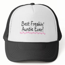 Best Freakin Auntie Every Hats