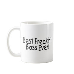 Best Freakin Boss Ever mug