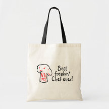 Best Freakin Chef Ever Bag