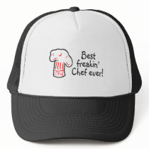 Best Freakin Chef Ever Mesh Hats
