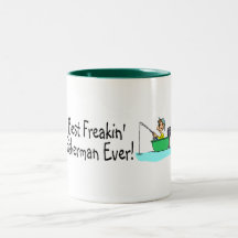 Best Freakin Fisherman Ever Mug