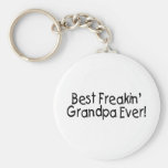 Best Freakin Grandpa Ever Keychain